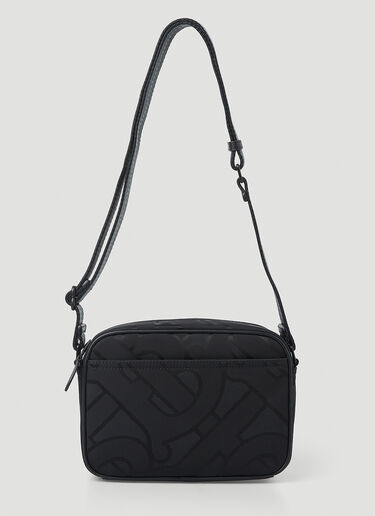 Burberry Paddy TB Monogram Crossbody Bag Black bur0147130