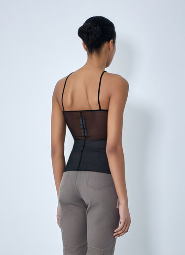 Rick Owens Sl Combo Top Black ric0264004