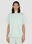 Tekla Clover Stripe Short Sleeve Pyjama Shirt White tek0353012