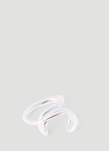 Charlotte CHESNAIS Round Trip Ear Cuff Silver ccn0251007