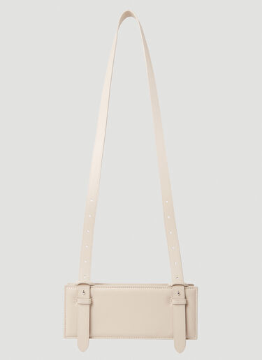 Mini Accordian Shoulder Bag Y/Project Mini Accordian Shoulder Bag Cream ypr0352008