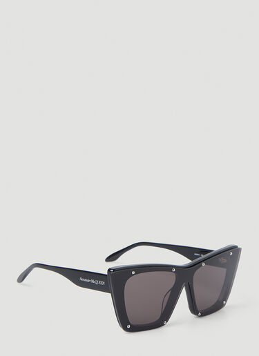 Alexander McQueen Cat Eye Sunglasses Black amq0248052