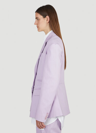 JW Anderson Deconstructed Blazer Lilac jwa0251010