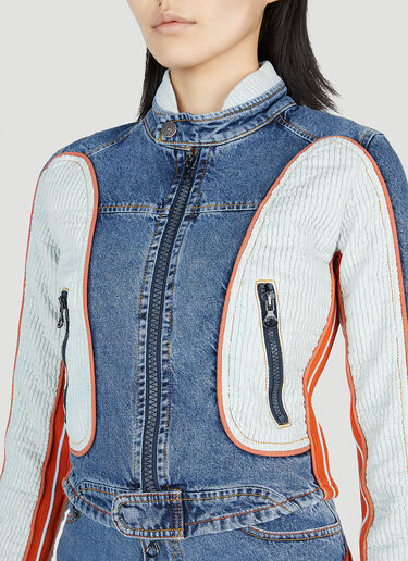 Diesel De-Light-S Biker Jacket Blue dsl0252007