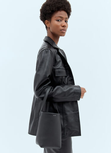 The Row Small N/S Park Tote Bag Black row0256061