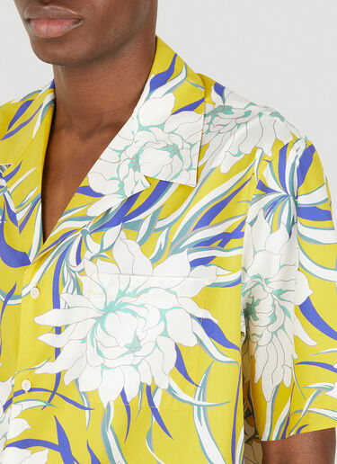 Valentino 花卉保龄球衫 黄 val0148006