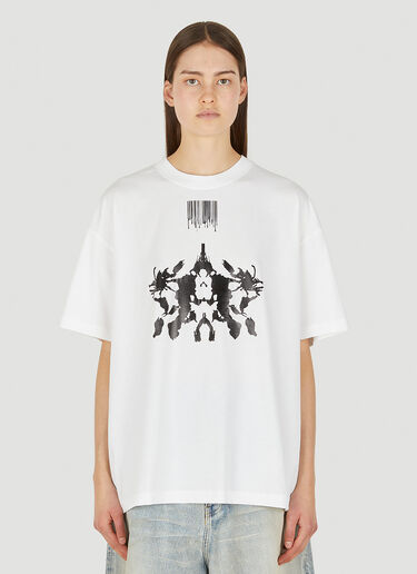 VTMNTS Crazy Eiffel Tower T-Shirt White vtm0350012
