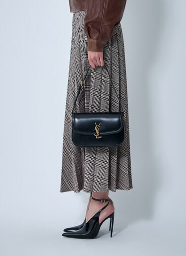 Medium Solferino Shoulder Bag Saint Laurent Medium Solferino Shoulder Bag Black sla0261094
