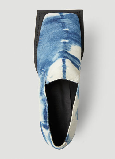 Ninamounah Howled Denim Loafers Blue nmo0148007