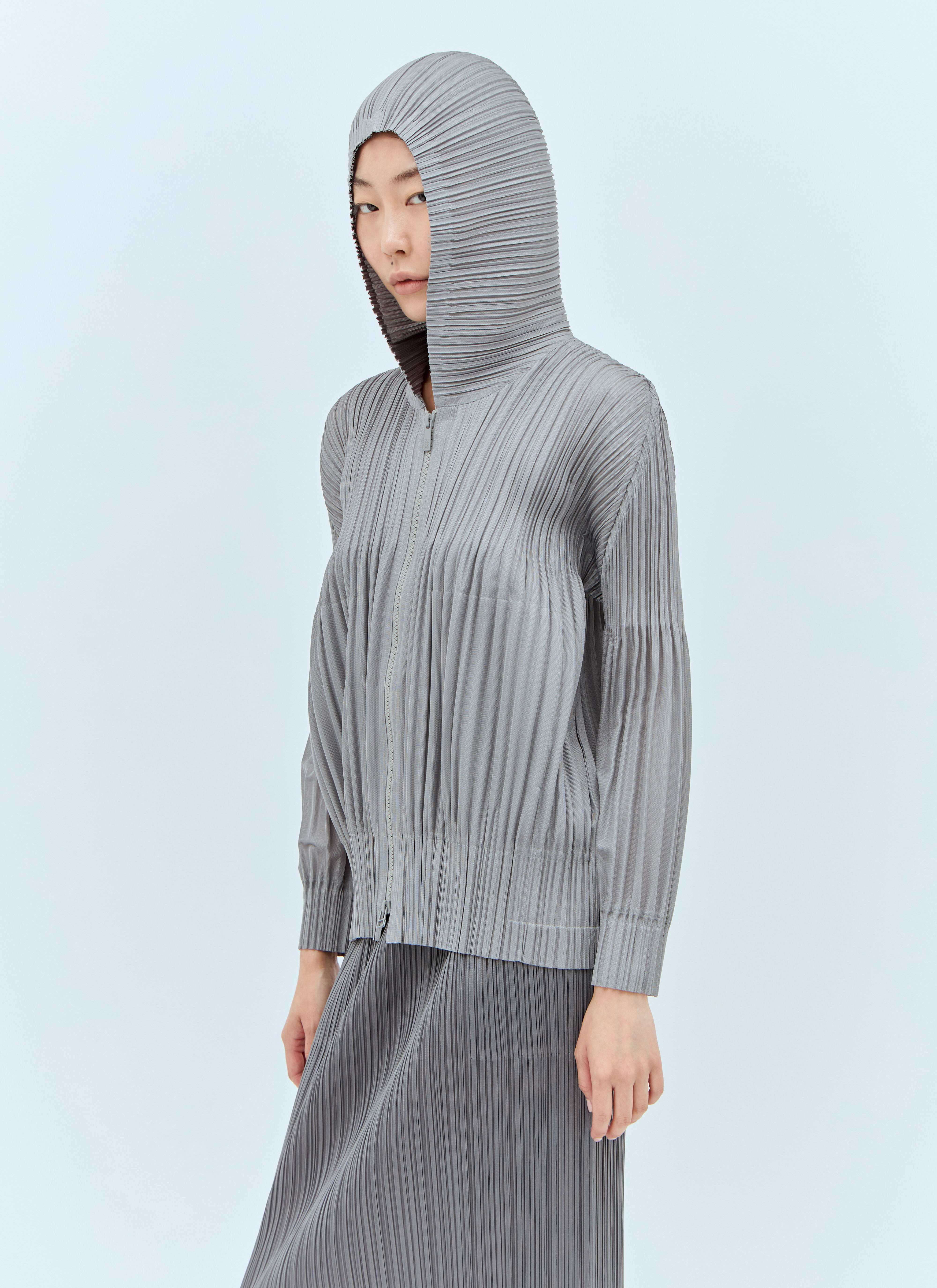 【★超目玉】 Miyake Issey Please Pleats Women's' Hooded Pleated 帽子