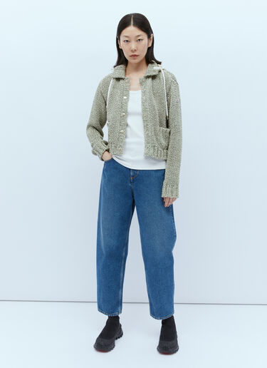 Moncler Marled 针织开衫 绿 mon0256026
