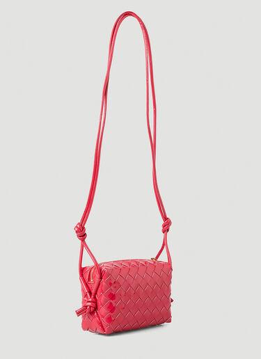 Bottega Veneta Loop Intreccciato Shoulder Bag Red bov0247158