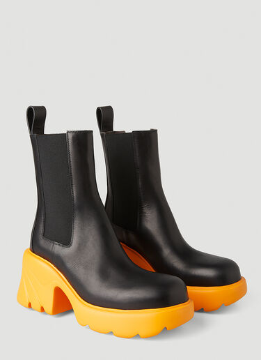 Bottega Veneta Flash Ankle Boots Orange bov0247111