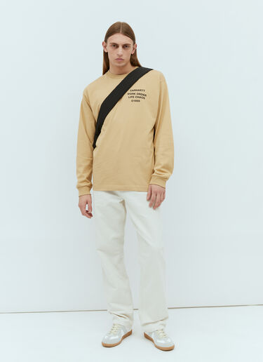 Carhartt WIP 리버스 해머 티셔츠 베이지 wip0154036