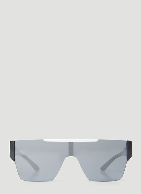 District Vision Rectangular Sunglasses Grey dtv0153008