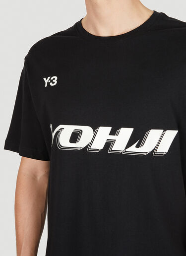 Y-3 Logo T-Shirt Black yyy0349008