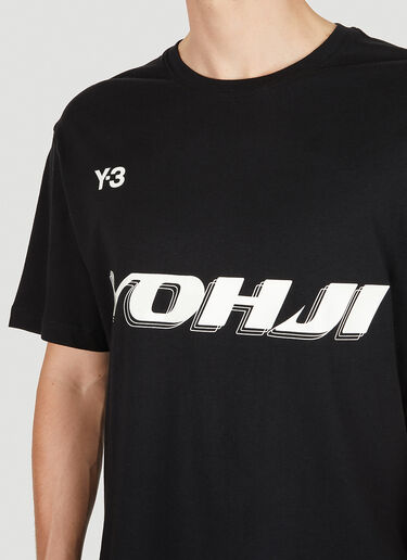 Y-3 徽标 T 恤 黑色 yyy0349008