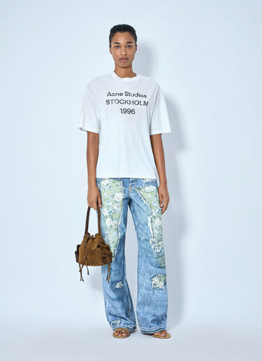 Acne Studios Graphic Logo T-Shirt White acn0265082
