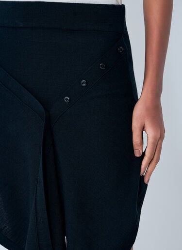 Lemaire Buttoned Skirt Black lem0264017