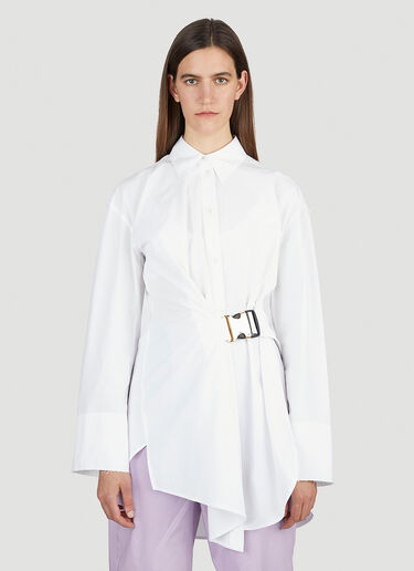 JW Anderson 트위스트 버클 셔츠 화이트 jwa0251012