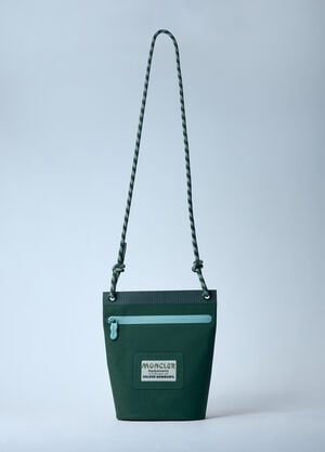 MONCLER X SALEH BEMBURY Amoeba Crossbody Pouch Green mon0159059