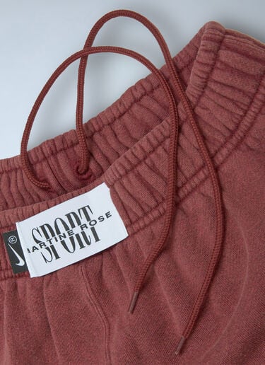 Logo Motif Track Pants Nike x Martine Rose Logo Motif Track Pants Red nik0362102