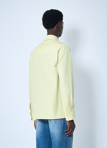 Jil Sander 经典领带衬衫  黄色 jil0160003