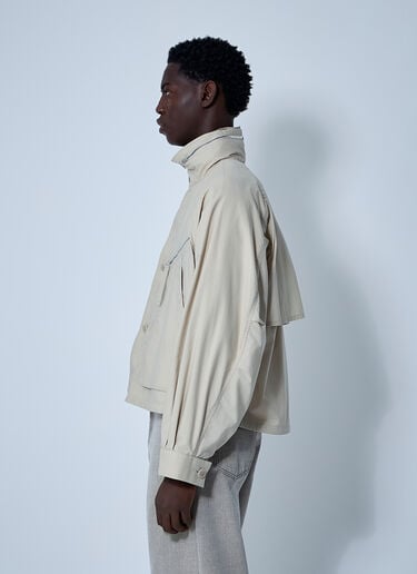 Lemaire Parachute Blouson Jacket Beige lem0160001