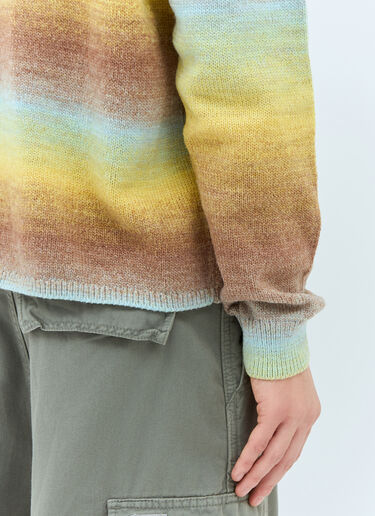 Awake NY Ombre Polo Collar Sweater Multicolour awk0159007