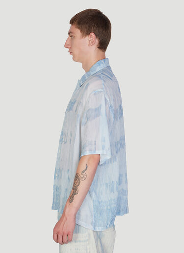 Our Legacy Brush Stroke Shirt Blue our0153022