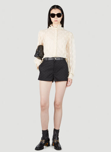 Gucci GG 蕾丝衬衫 奶油色 guc0251182
