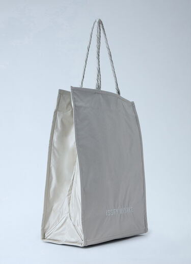 Issey Miyake Crumplable Tote Bag Light Grey ism0264006