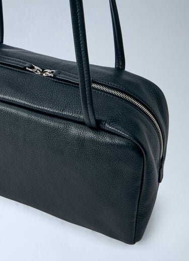 LN-CC® - The Row: Astra Bowling Bag Brown - Black The Row Astra Bowling Bag Brown Black row0266023