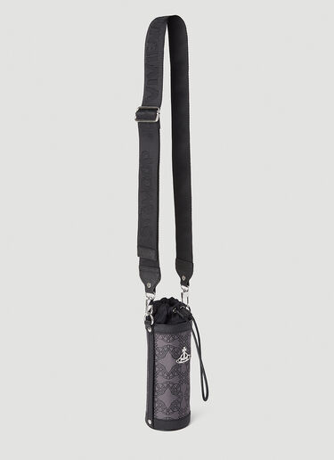 Re-Jacquard Orborama Water Bottle Holder Vivienne Westwood Re-Jacquard Orborama Water Bottle Holder Black vvw0152049