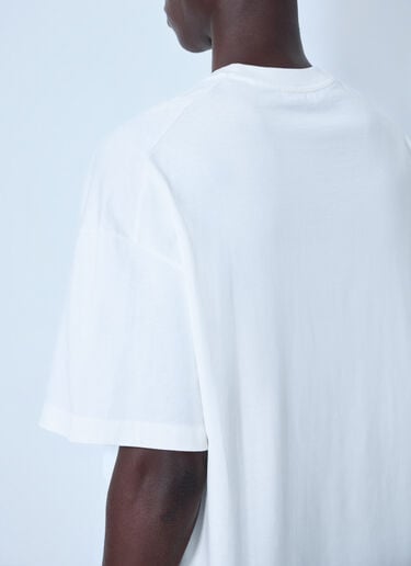 LN-CC® - Jil Sander: Cotton Jersey Crewneck T-Shirt - White Jil Sander Cotton Jersey Crewneck T-Shirt White jil0165005