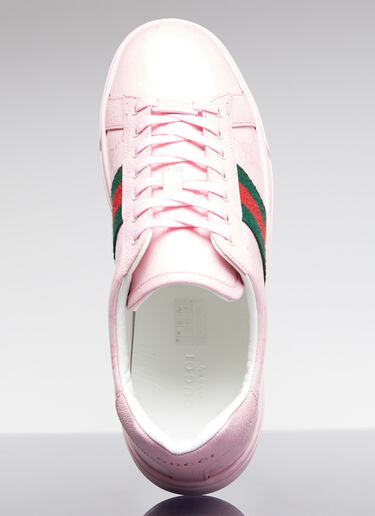 Gucci GG 크리스털 캔버스 스니커즈 핑크 guc0254032