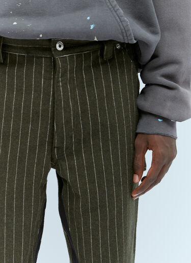 Gallery Dept. Pinstripe Pants Olive gdp0150042