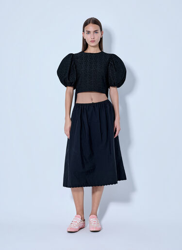 LN-CC® - Cecilie Bahnsen: Faris Top - Black Cecilie Bahnsen Faris Top Black cec0266004