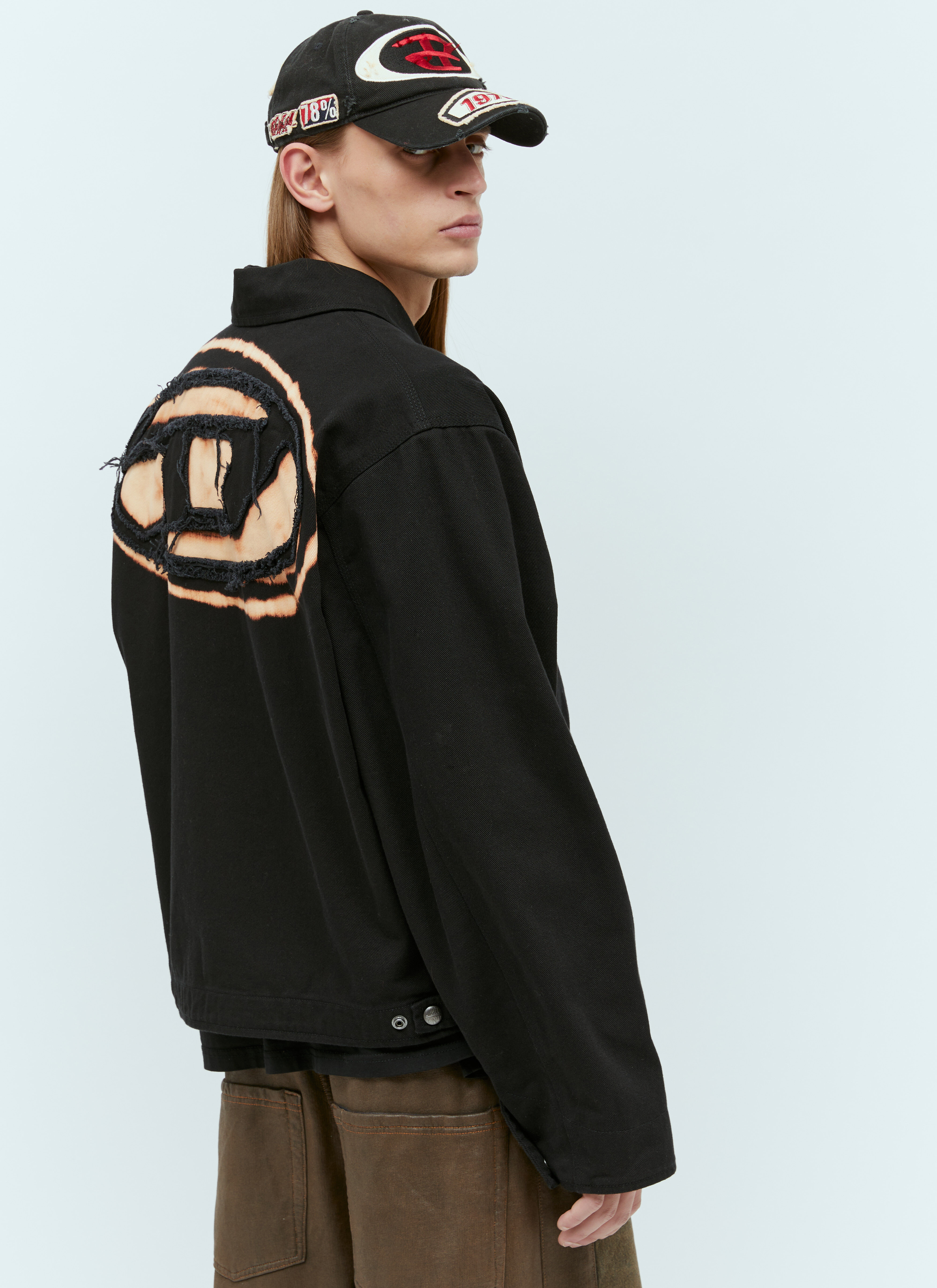 Diesel Men s J Taylor Bleach Jacket in Black LN CC