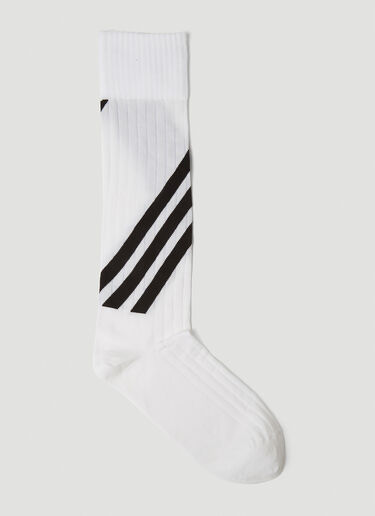 Three Stripe 袜子 Y-3 Three Stripe 袜子 白 yyy0147038