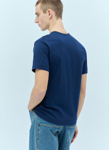 Comme Des Garçons PLAY 眼睛图案 T 恤 蓝色 cpl0355016