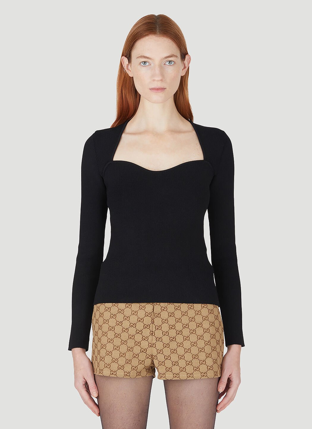Square sales sweetheart neckline