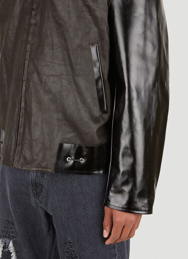 Our Legacy Reversible Varsity Jacket Black our0151006