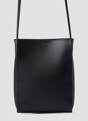 Jil Sander 铆钉 Tangled 小号斜挎包 黑 jil0147026