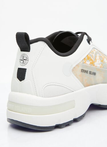 グライムスニーカー Stone Island グライムスニーカー クリーム sto0154084