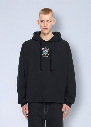 Off-White Jewel Arrow Loose Hoodie Black ofw0164111