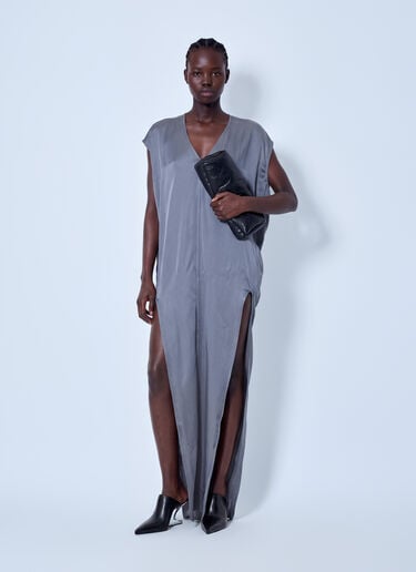 LN-CC® - Rick Owens: Arrowhead Gown - Grey Rick Owens Arrowhead Gown Grey ric0265010