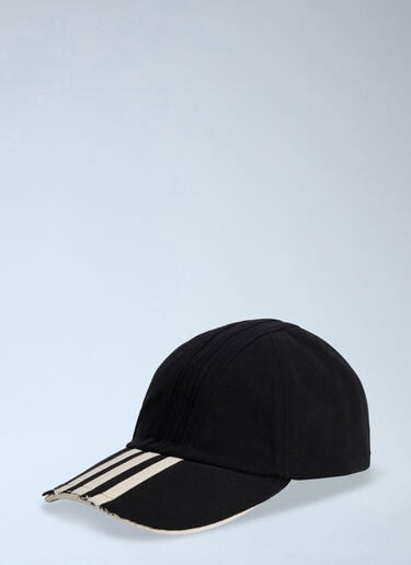 Y-3 Logo Motif Baseball Cap Black yyy0364009