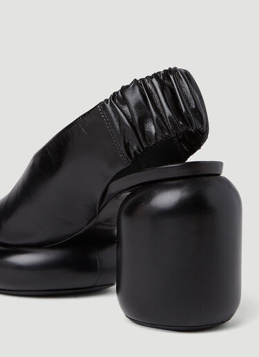 Jil Sander 粗跟鞋 黑色 jil0251040