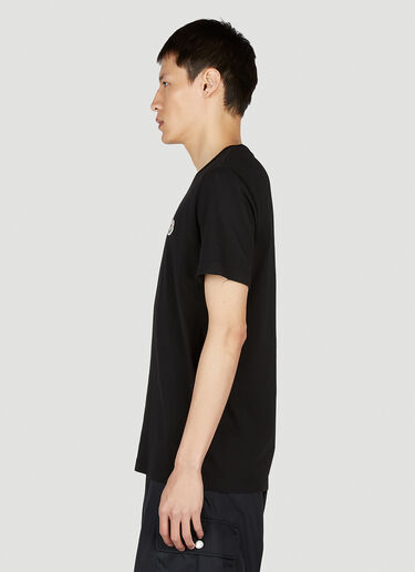 Moncler Logo Patch T-Shirt Black mon0151020